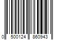 Barcode Image for UPC code 0500124860943