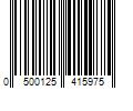 Barcode Image for UPC code 0500125415975