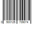 Barcode Image for UPC code 0500125709074