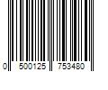 Barcode Image for UPC code 0500125753480