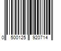 Barcode Image for UPC code 0500125920714