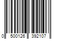 Barcode Image for UPC code 0500126392107