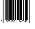 Barcode Image for UPC code 0500126940346