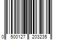 Barcode Image for UPC code 0500127203235