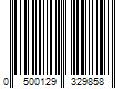 Barcode Image for UPC code 0500129329858