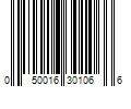 Barcode Image for UPC code 050016301066