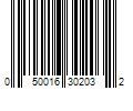 Barcode Image for UPC code 050016302032