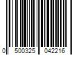 Barcode Image for UPC code 0500325042216