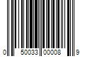 Barcode Image for UPC code 050033000089