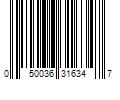 Barcode Image for UPC code 050036316347