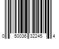 Barcode Image for UPC code 050036322454