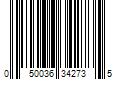 Barcode Image for UPC code 050036342735