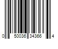 Barcode Image for UPC code 050036343664