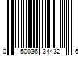 Barcode Image for UPC code 050036344326