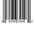 Barcode Image for UPC code 050036345460