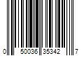 Barcode Image for UPC code 050036353427