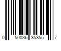 Barcode Image for UPC code 050036353557