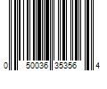 Barcode Image for UPC code 050036353564