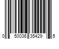 Barcode Image for UPC code 050036354295