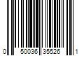 Barcode Image for UPC code 050036355261