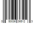 Barcode Image for UPC code 050036365123