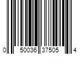 Barcode Image for UPC code 050036375054