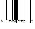 Barcode Image for UPC code 050036377737