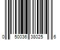 Barcode Image for UPC code 050036380256