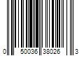 Barcode Image for UPC code 050036380263