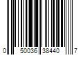 Barcode Image for UPC code 050036384407