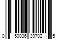 Barcode Image for UPC code 050036397025