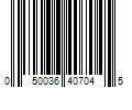 Barcode Image for UPC code 050036407045