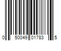 Barcode Image for UPC code 050049017835