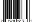 Barcode Image for UPC code 050049024734