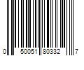 Barcode Image for UPC code 050051803327