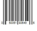 Barcode Image for UPC code 050051806496