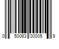 Barcode Image for UPC code 050063000059