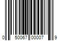 Barcode Image for UPC code 050067000079