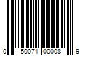 Barcode Image for UPC code 050071000089