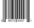 Barcode Image for UPC code 050072000071