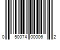 Barcode Image for UPC code 050074000062