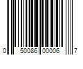 Barcode Image for UPC code 050086000067