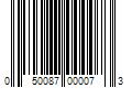 Barcode Image for UPC code 050087000073