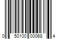 Barcode Image for UPC code 050100000684