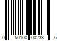 Barcode Image for UPC code 050100002336