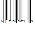 Barcode Image for UPC code 050100003715