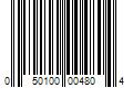 Barcode Image for UPC code 050100004804