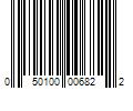 Barcode Image for UPC code 050100006822