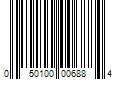 Barcode Image for UPC code 050100006884