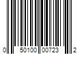 Barcode Image for UPC code 050100007232